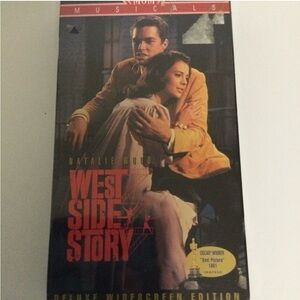 West Side Story Movie MusicalMGM VHS Tape NEW-Sealed 1961 ( never opened)